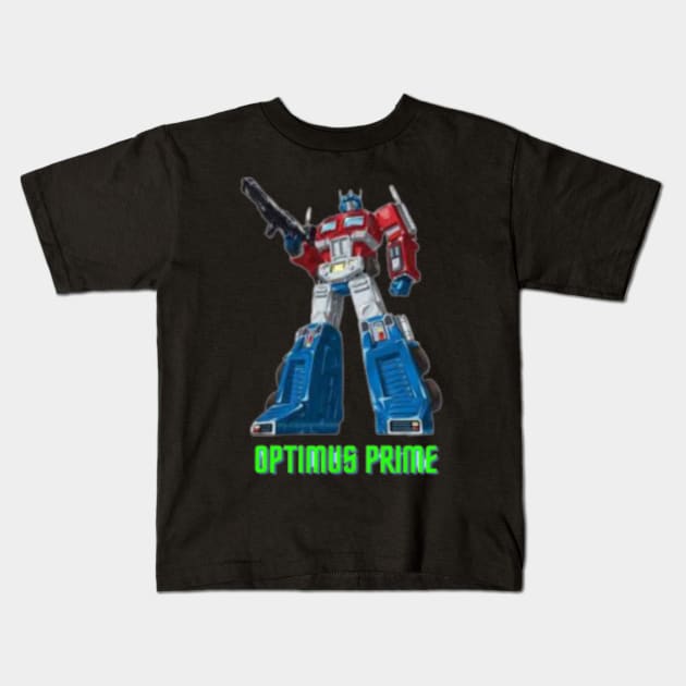 transformers Kids T-Shirt by Super726 